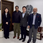 Chinese Political Counsellor Wang S. J. Engages with SACH Leadership